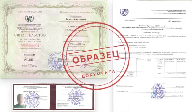 Документы (корочка) детектива